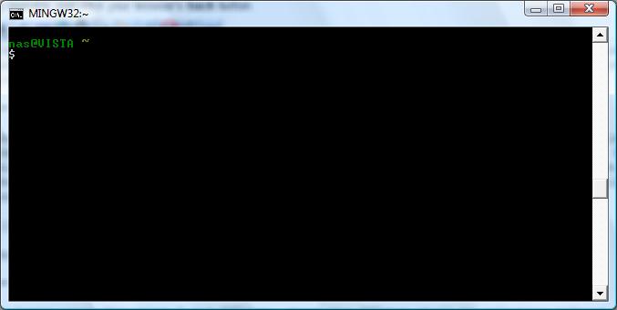 The GNUstep shell running on Windows